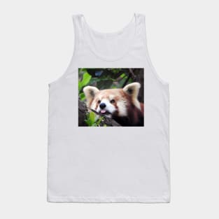 Red Panda Tank Top